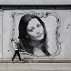 Efeito Mural em preto e branco