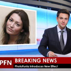 Breaking News - PhotoFunia: Free photo effects and online photo editor