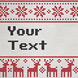 Effect Cross Stitch Text