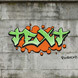 Texto de graffiti