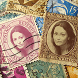 Effekt Briefmarken