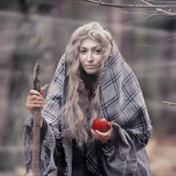 效果 拿苹果的女巫